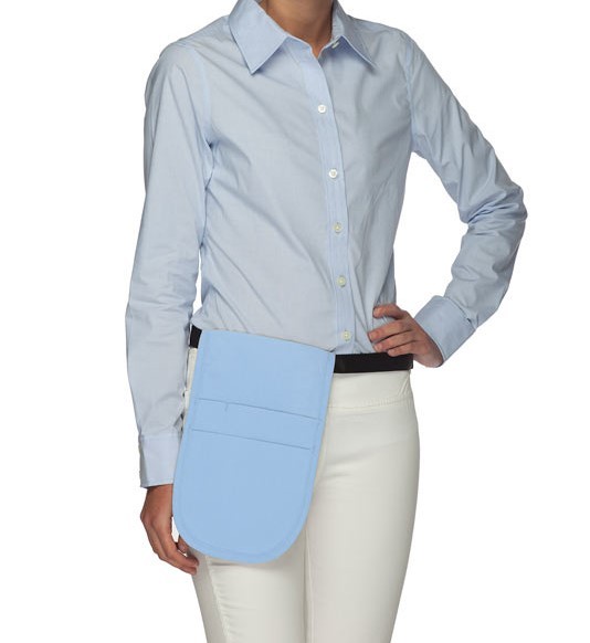 Adult Light Blue  Money Pouch Aprons